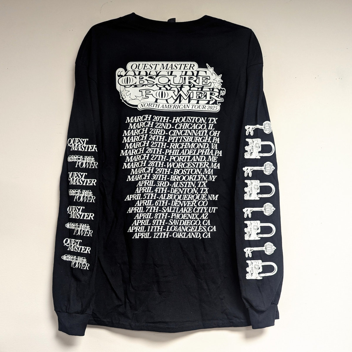 OBSCURE POWER 4-Sided Long Sleeve Shirt | Quest Master