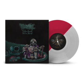 10" - Oxblood and Silver Split, image 1