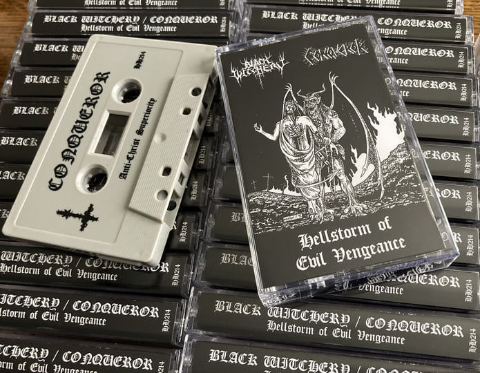 Hellstorm of evil vengeance | Black Witchery / Conqueror | Heidens