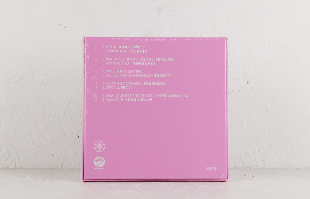 洋楽 Brazil 45s Boxset Curated by Kenny  MRB7206Brazil45sKennyDopeBoxse