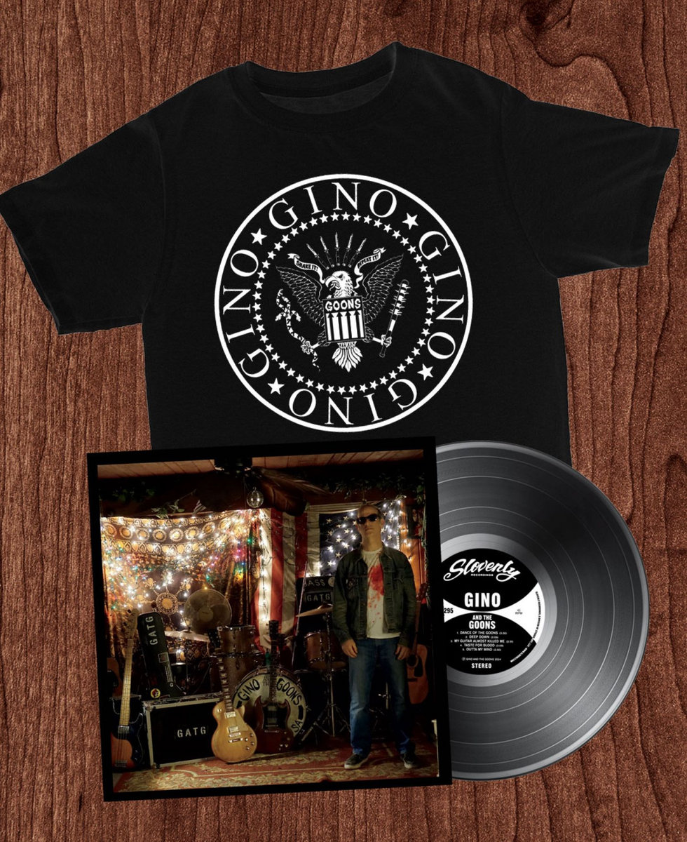 GINO AND THE GOONS BUNDLE (LP + T-SHIRT)