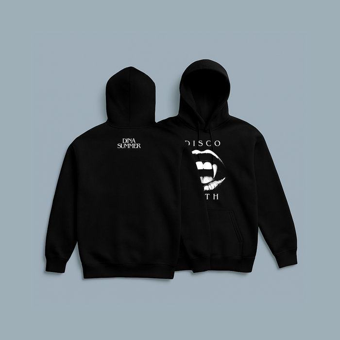 Fangs Hoodie Black (Design 4)