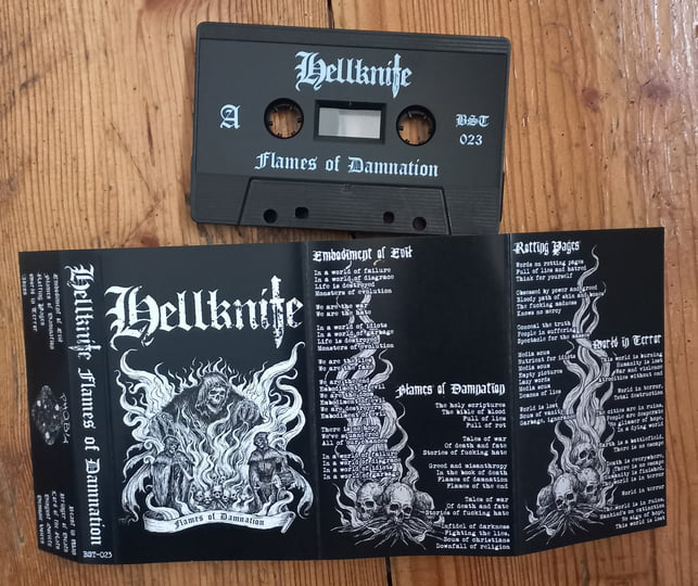 Hellknife - Flames Of Damnation LP | phobiarecords