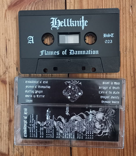 Hellknife - Flames Of Damnation LP | phobiarecords