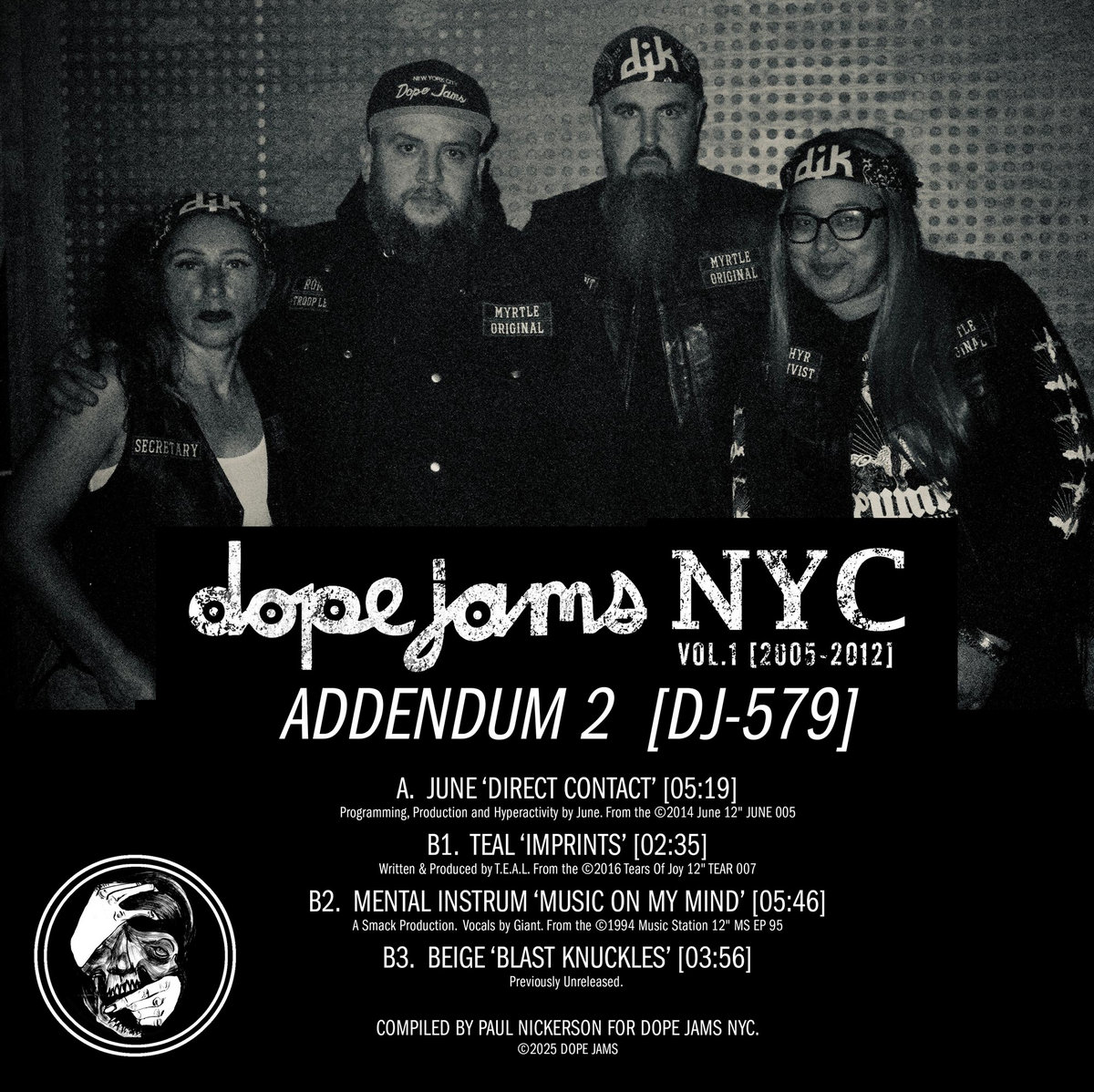 Dope Jams NYC 'Volume 1 : 2005-2012' Addendum 2 DJ-579