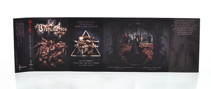 Profanatica ブラックメタル　blackl Wreathed In Dead Angels | PROFANATICA