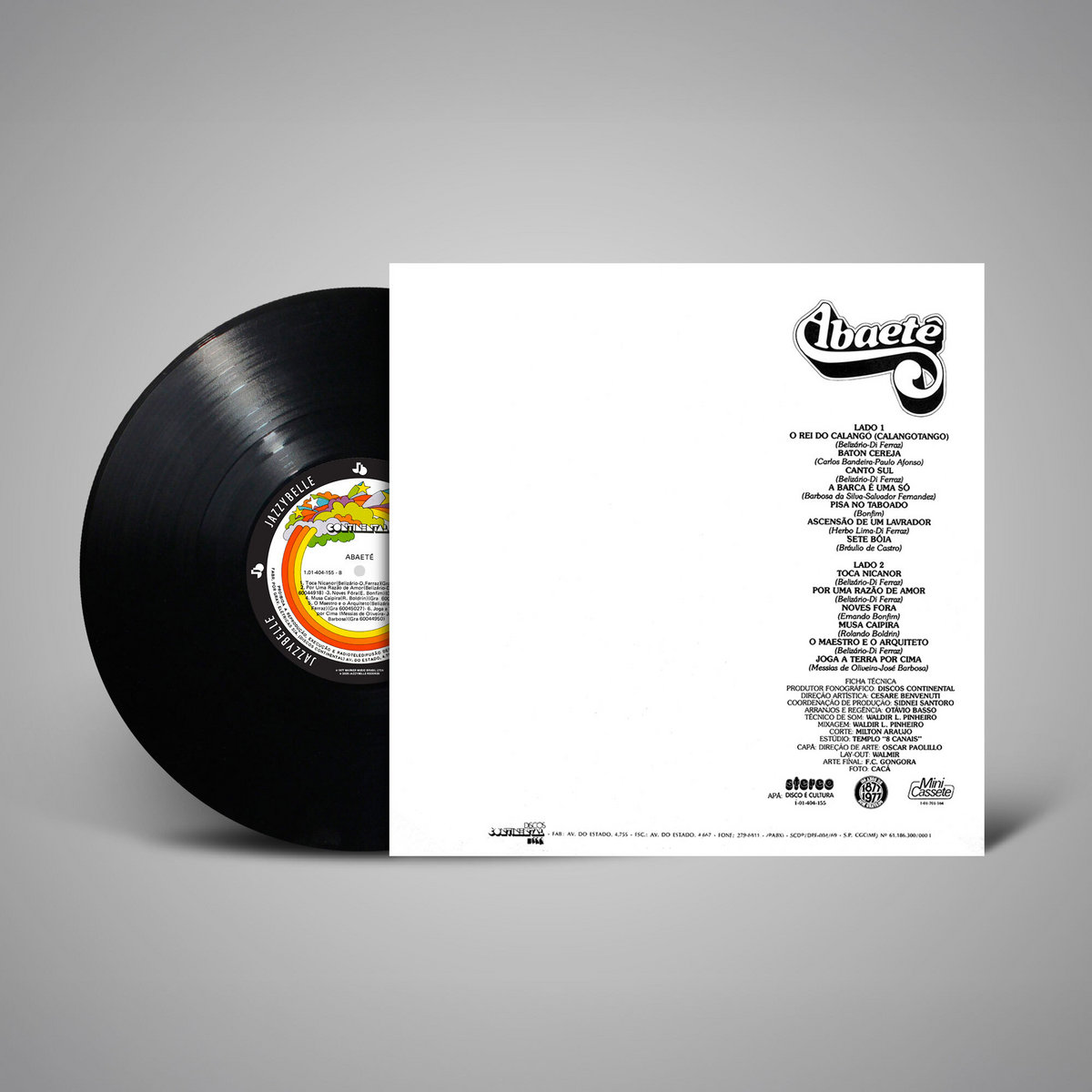 LP Abaete Abaete JB003 Jazzybelle Records 未開封 /00260 ABAETE • Abaete • Vinyl LP • Remastered • | Abaete