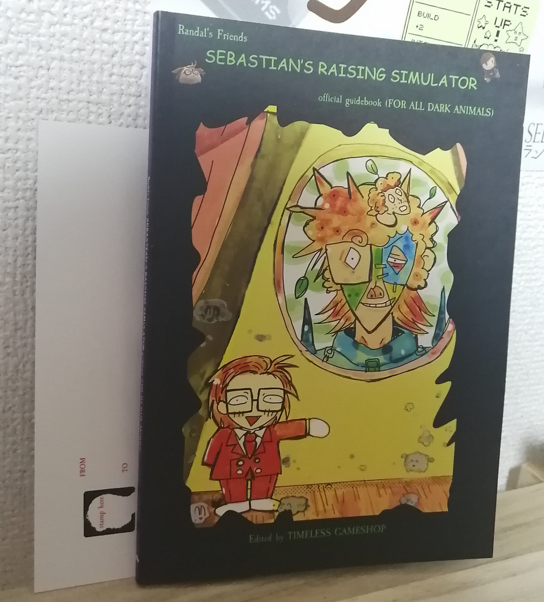 h028 Randal's Friends SEBASTIAN'S RAISING SIMULATOR guidebook (FOR