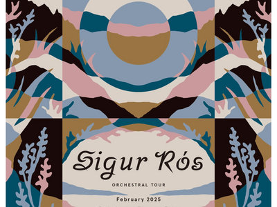 sigur ros シガーロス 限定サイン入りツアーブック2017来日ツアー SIGUR ROS／シガー・ロス 2017 アートプリント」サイン入り