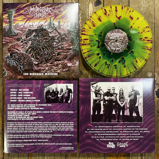 The Diseased Machine | Mutagenic Host | Dry Cough Records