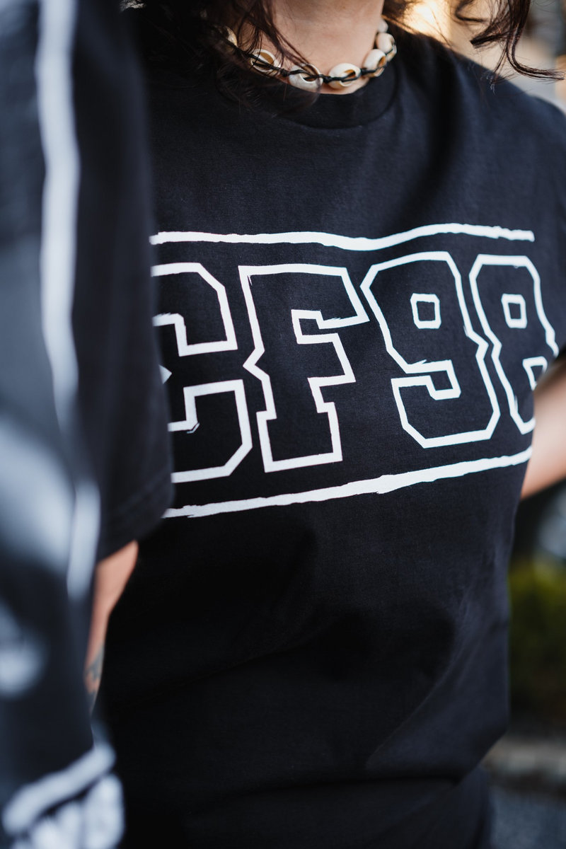 Classic Hardcore Pic and Logo TS Black | CF98