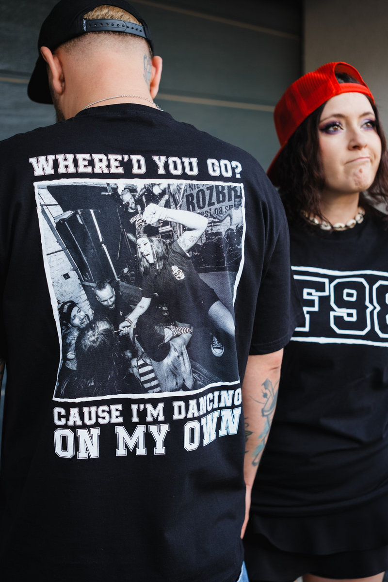 Classic Hardcore Pic and Logo TS Black | CF98