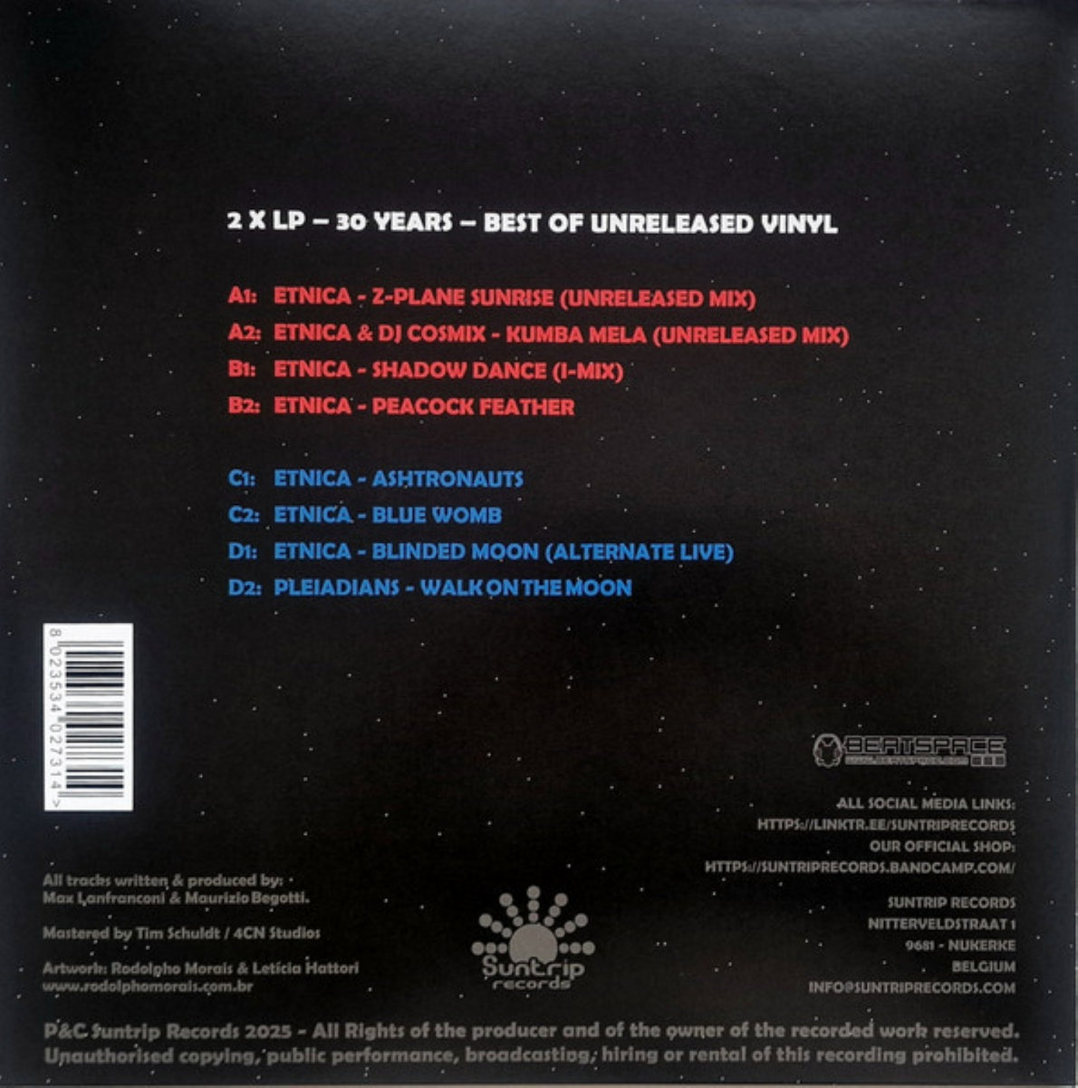 30 Years - Unreleased Tracks (2xLP) + Digital Code (Goa