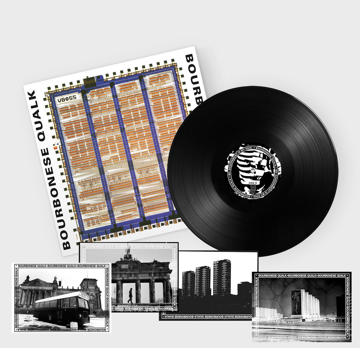 MNQ 155 Bourbonese Qualk - My Government Is My Soul LP