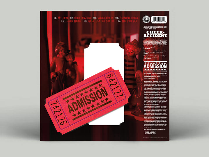 Admission | Cheer-Accident | SKiN GRAFT Records