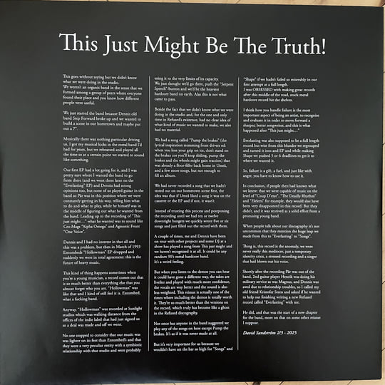 This just might be the truth | Refused