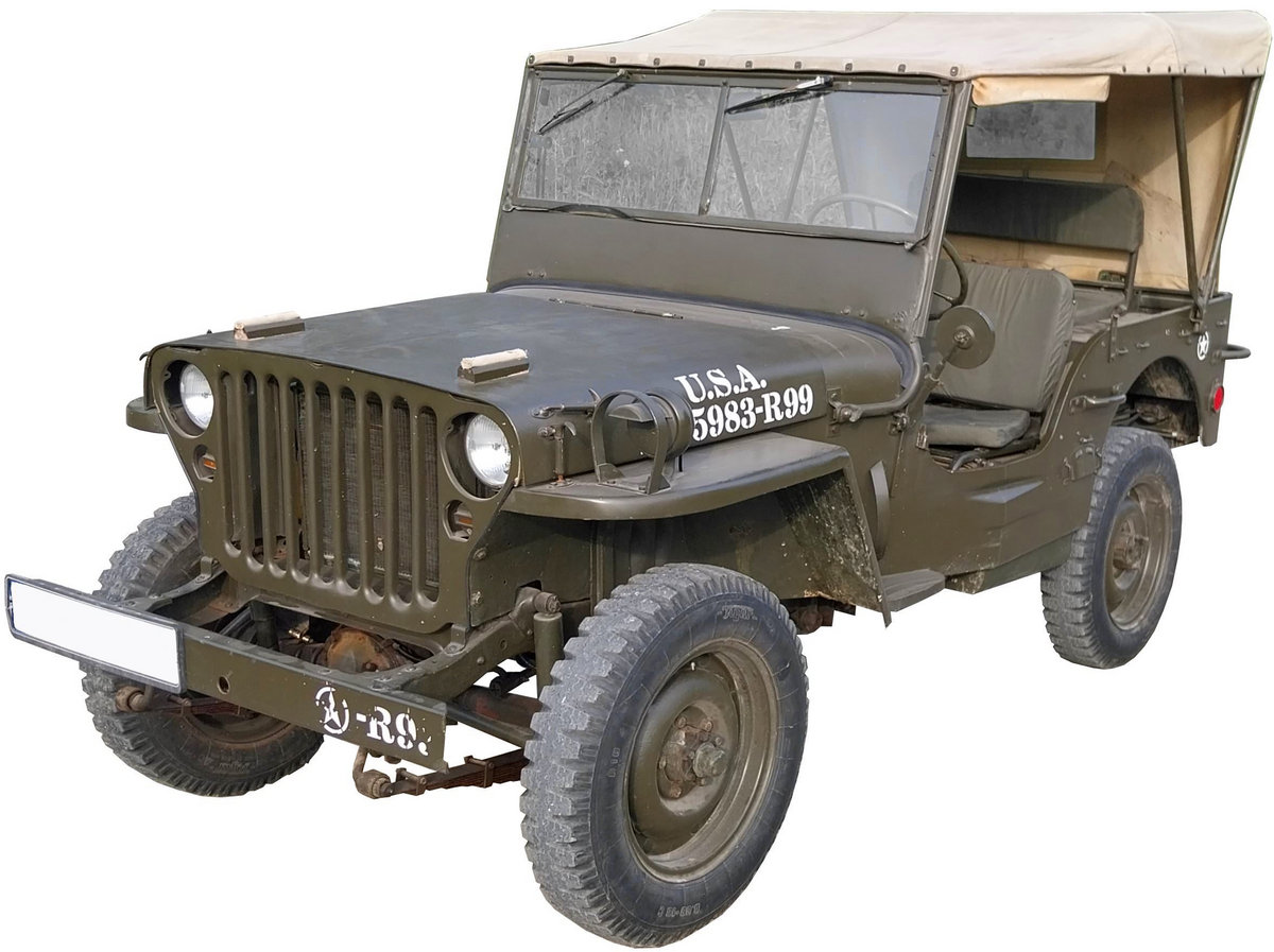 Willys MB Jeep 1941 military off-road LUV light utility vehicle photo detail
