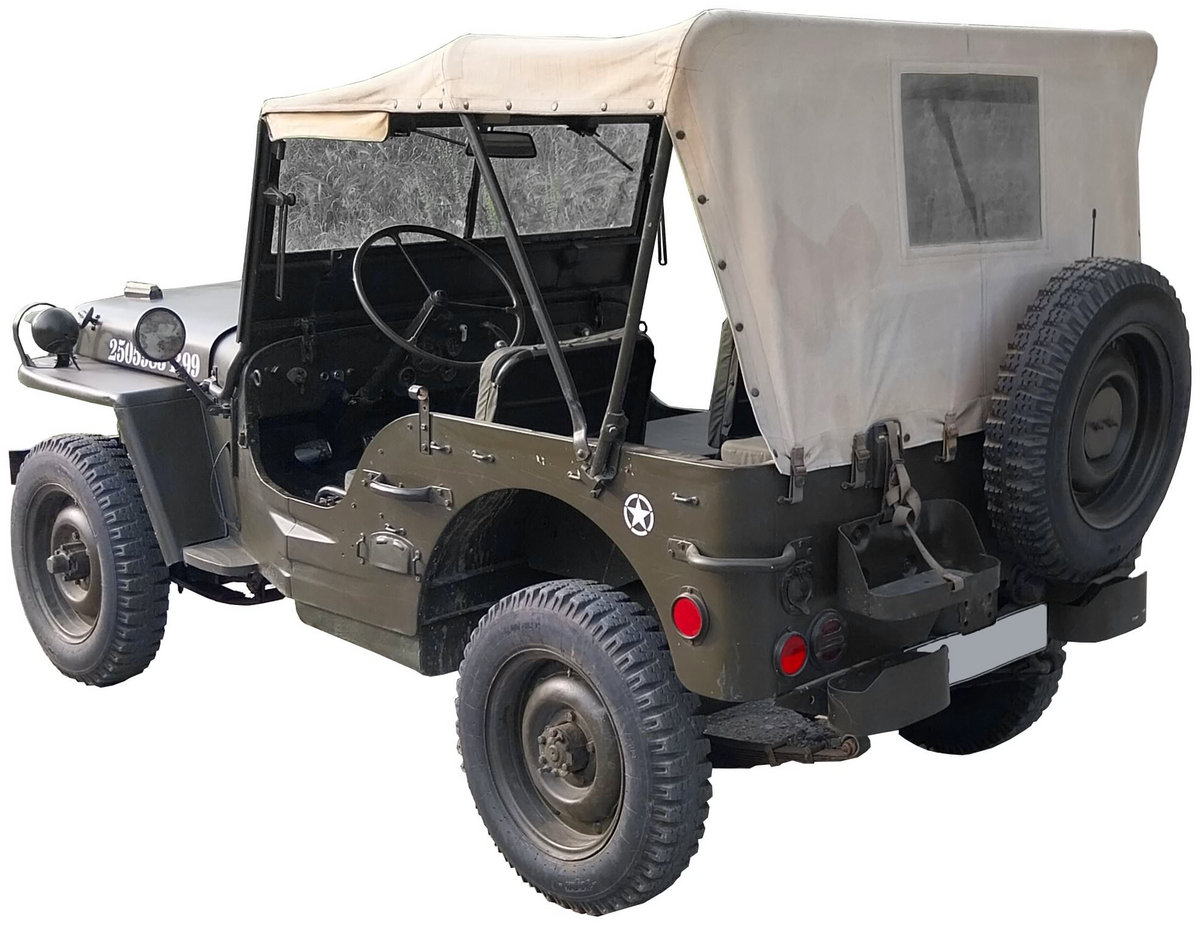 Willys MB Jeep 1941 military off-road LUV light utility vehicle photo detail