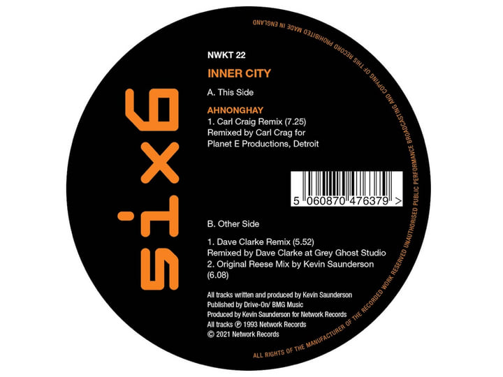 英12 10th Planet / Inner City Strings Of Life / Ahnonghay NETG6 Network Records /00250 英12 10th Planet / Inner City Strings Of Life / Ahnonghay
