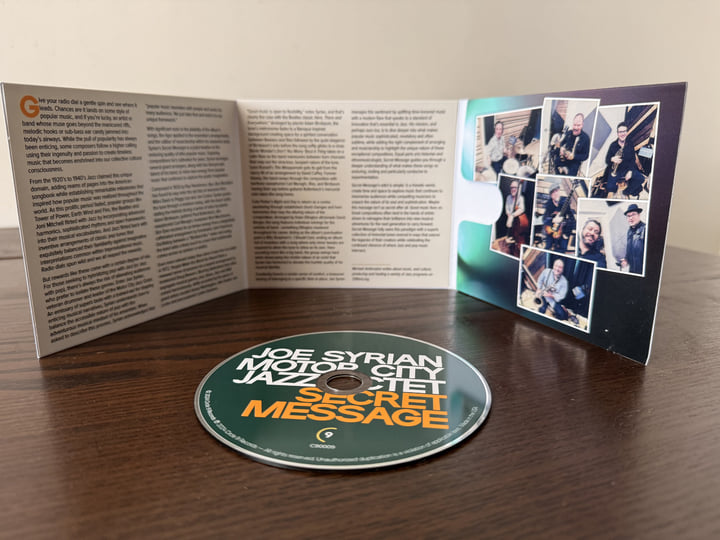 Secret Message | Joe Syrian Motor City Jazz Octet