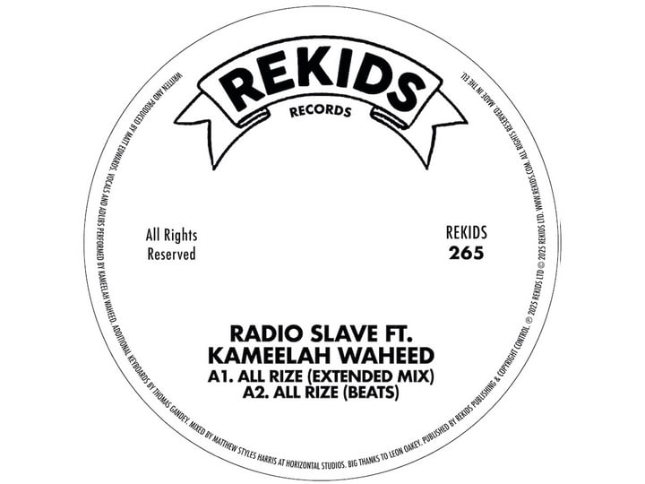 All Rize | Radio Slave & Kameelah Waheed | Radio Slave