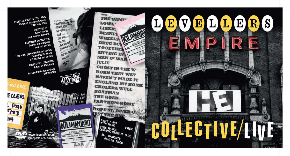 英2LP The Levellers Collective / Live OTFLP062X On The Fiddle Record 未開封 /00520 Levellers - Collective / Live