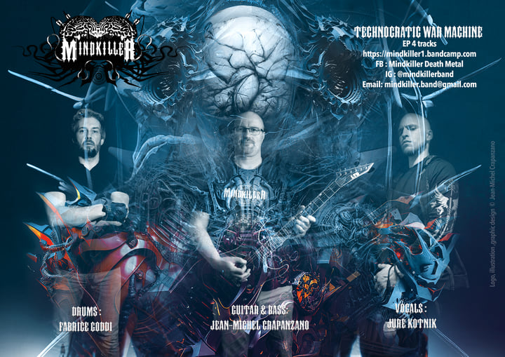 Mindkiller - Technocratic War Machine (EP) | Fetzner Death Records