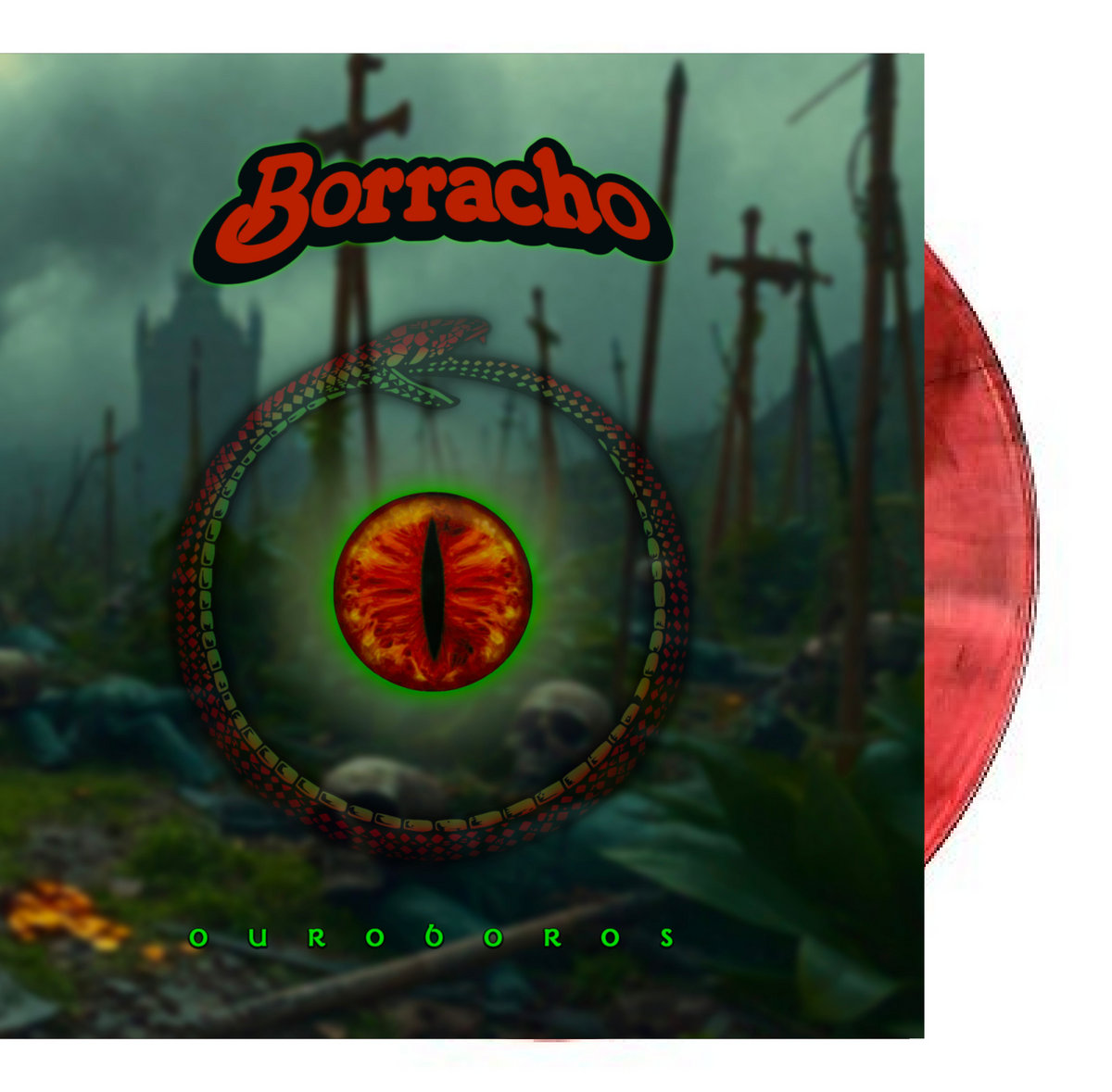 US ORDERS: LIMITED EDITION BORRACHO BLACK CHERRY MARBLED VINYL LP