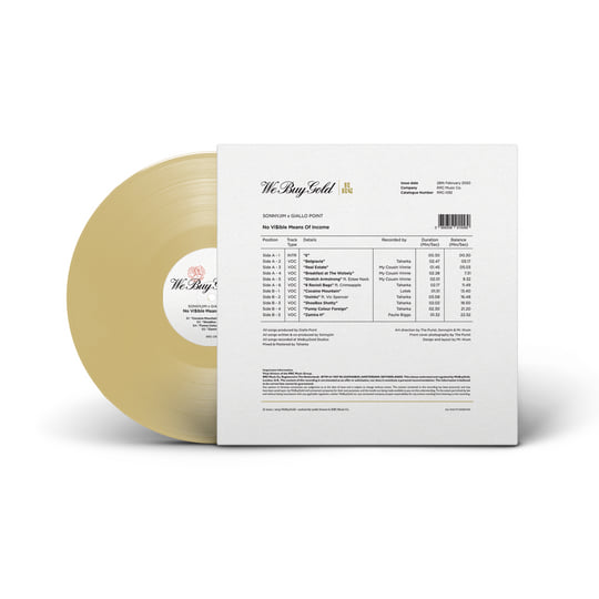 洋楽 SonnyJim - No Vi$ible Means of Income 3 SonnyJim, Giallo Point – No Vi$ible Means of Income 3