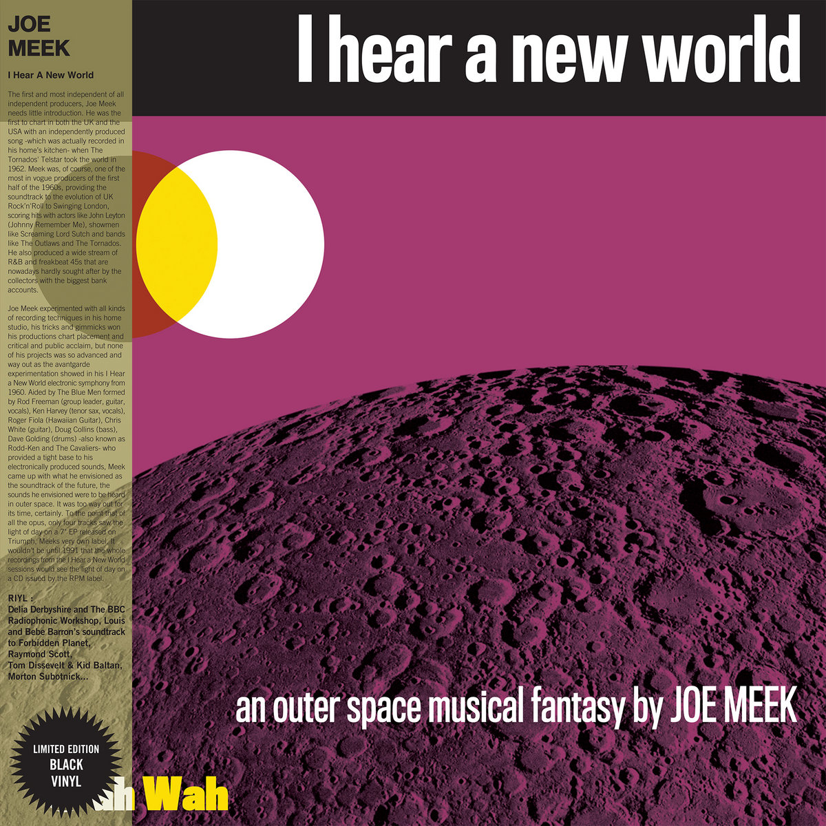 I Hear a New World | Joe Meek & The Blue Men | Wah Wah Records