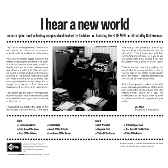 I Hear a New World | Joe Meek & The Blue Men | Wah Wah