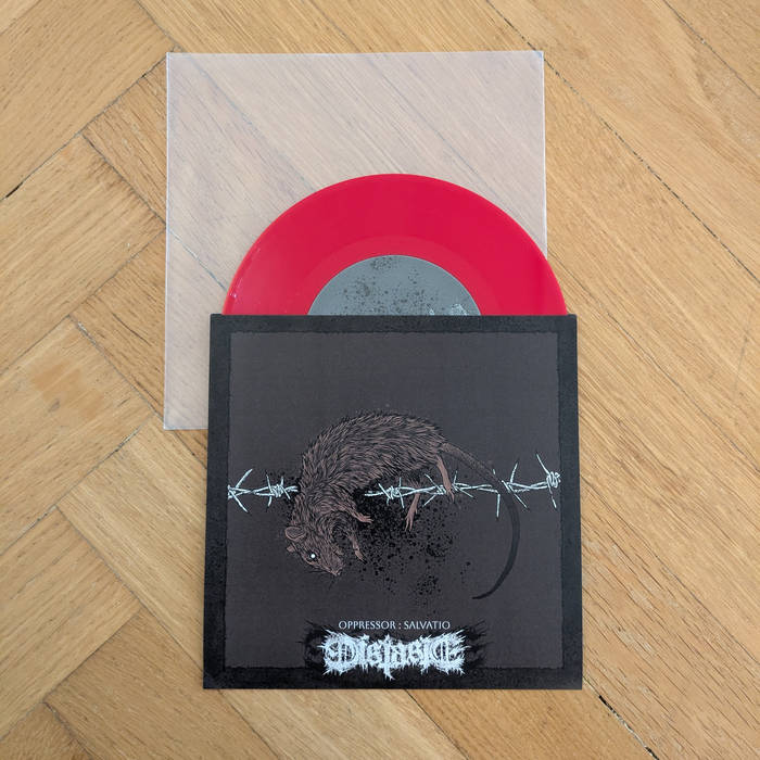 Oppressor:Salvatio / Split with SICKRECY – Limited Edition Red 7" Vinyl