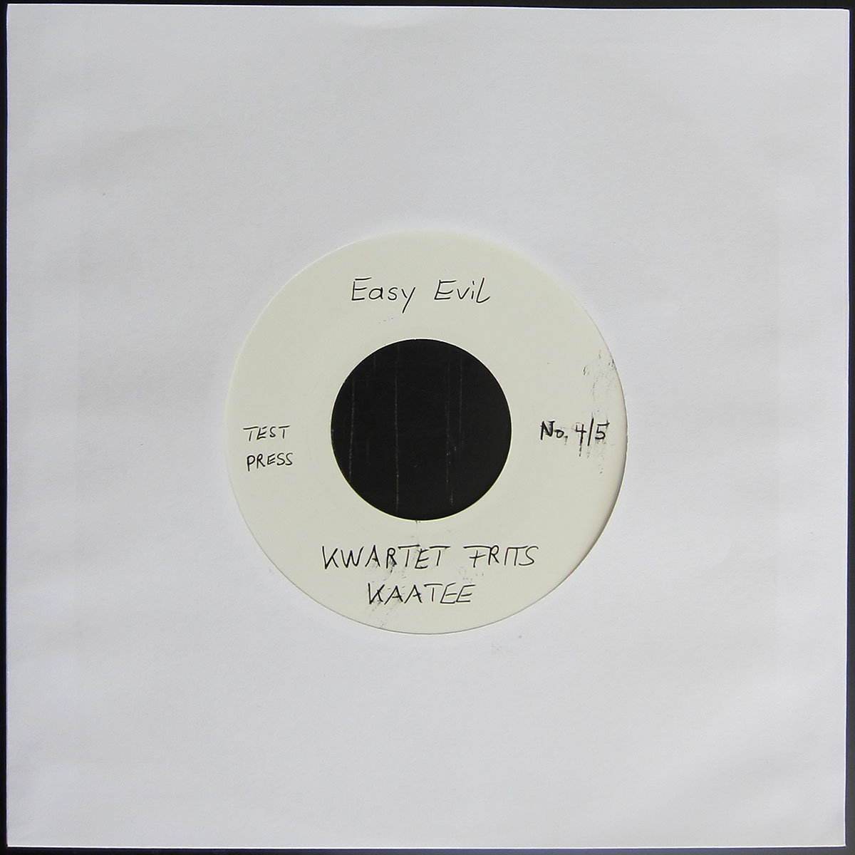 Easy Evil | KWARTET FRITS KAATEE | Tramp Records 45s