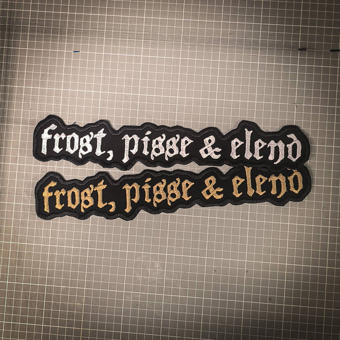 Stripe Patch "frost, pisse & elend"