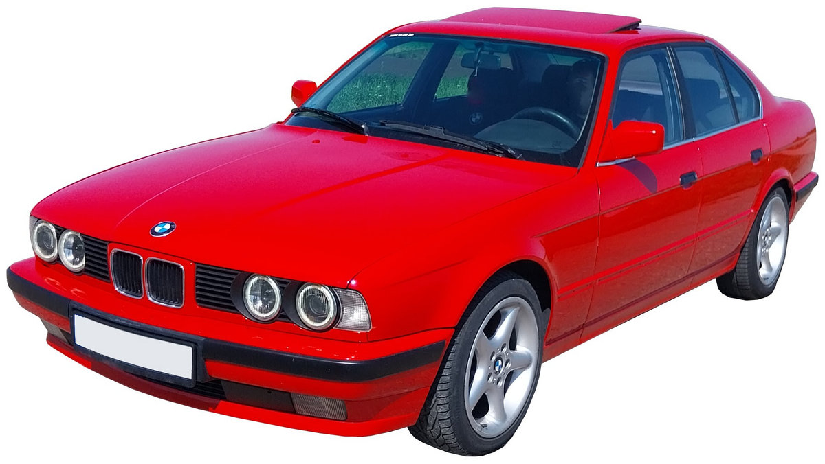 BMW 5 Series E34 1988 executive car photo detail