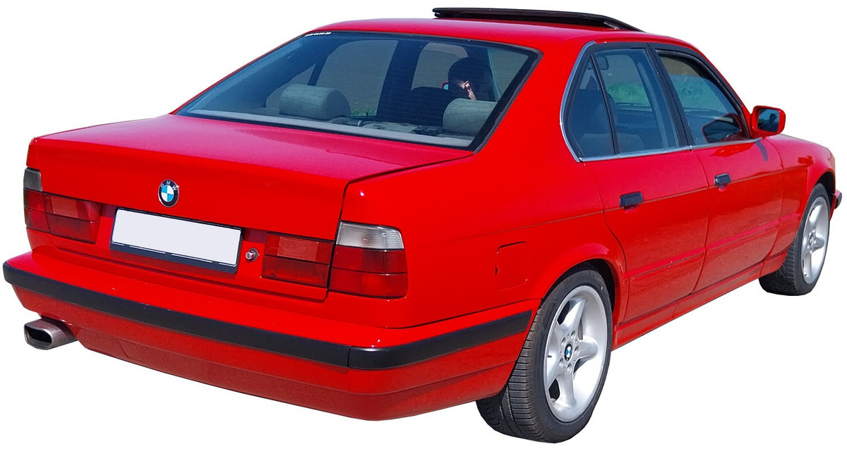 BMW 5 Series E34 1988 executive car photo detail