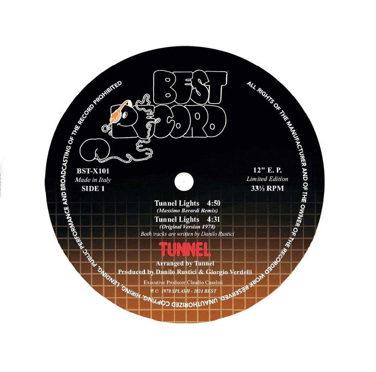 Speed Up / Tunnel Lights [BST-X101] | TUNNEL | Best Record