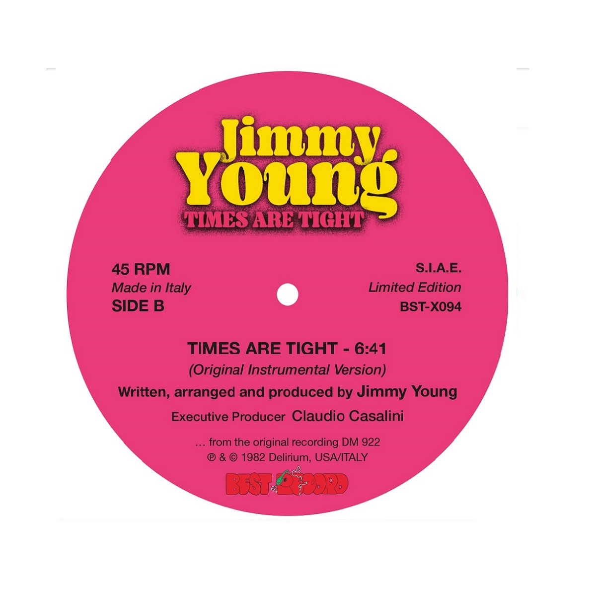 Times Are Tight [BST-X094] | JIMMY YOUNG | Best Record