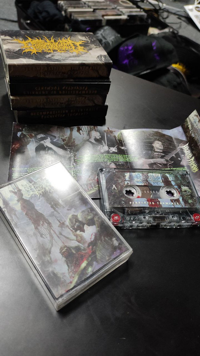 DECOMPOSITION OF ENTRAILS - Perverted Torments (REISSUE 2022
