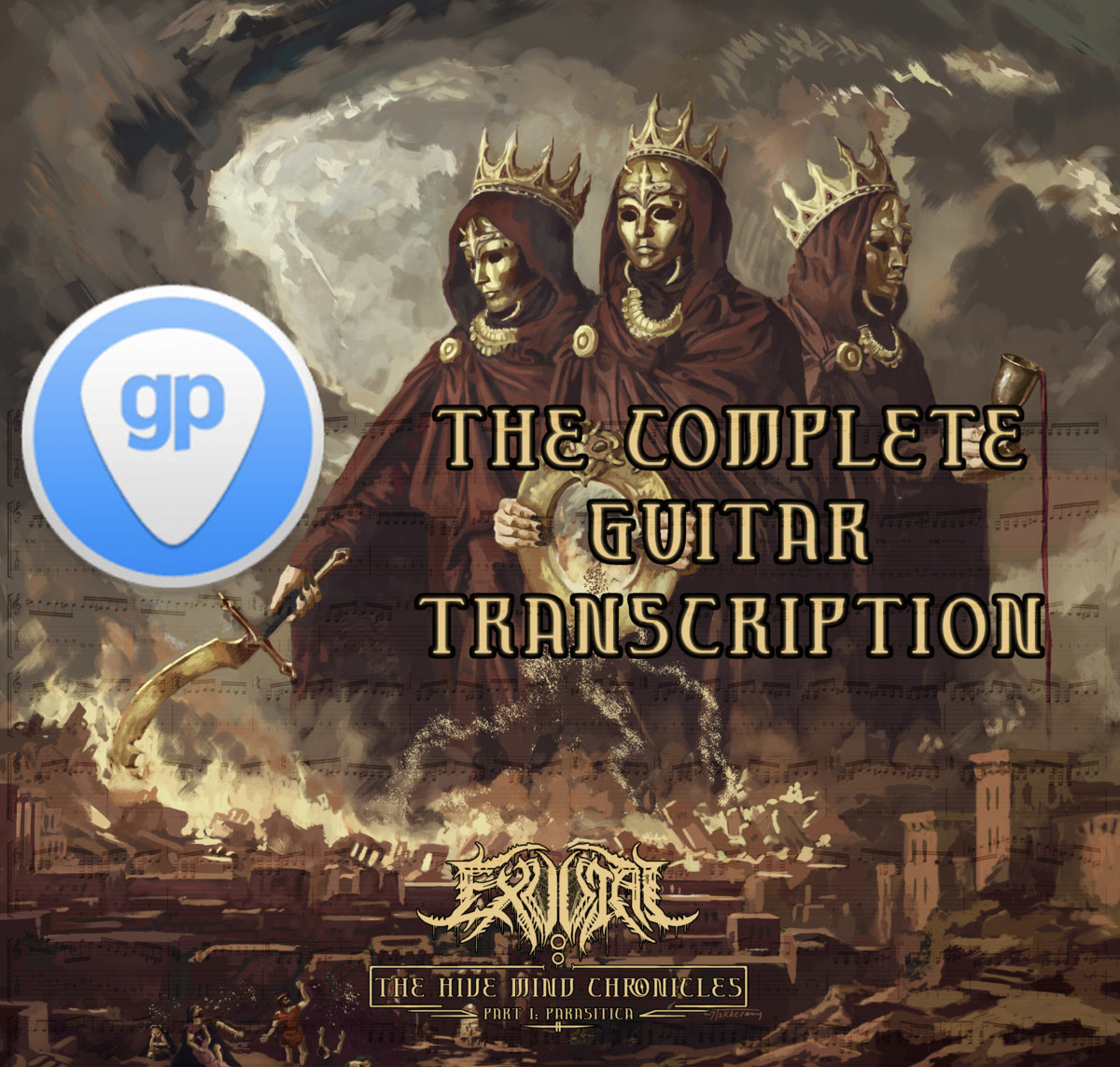 Guitar Tabs for The Hive Mind Chronicles