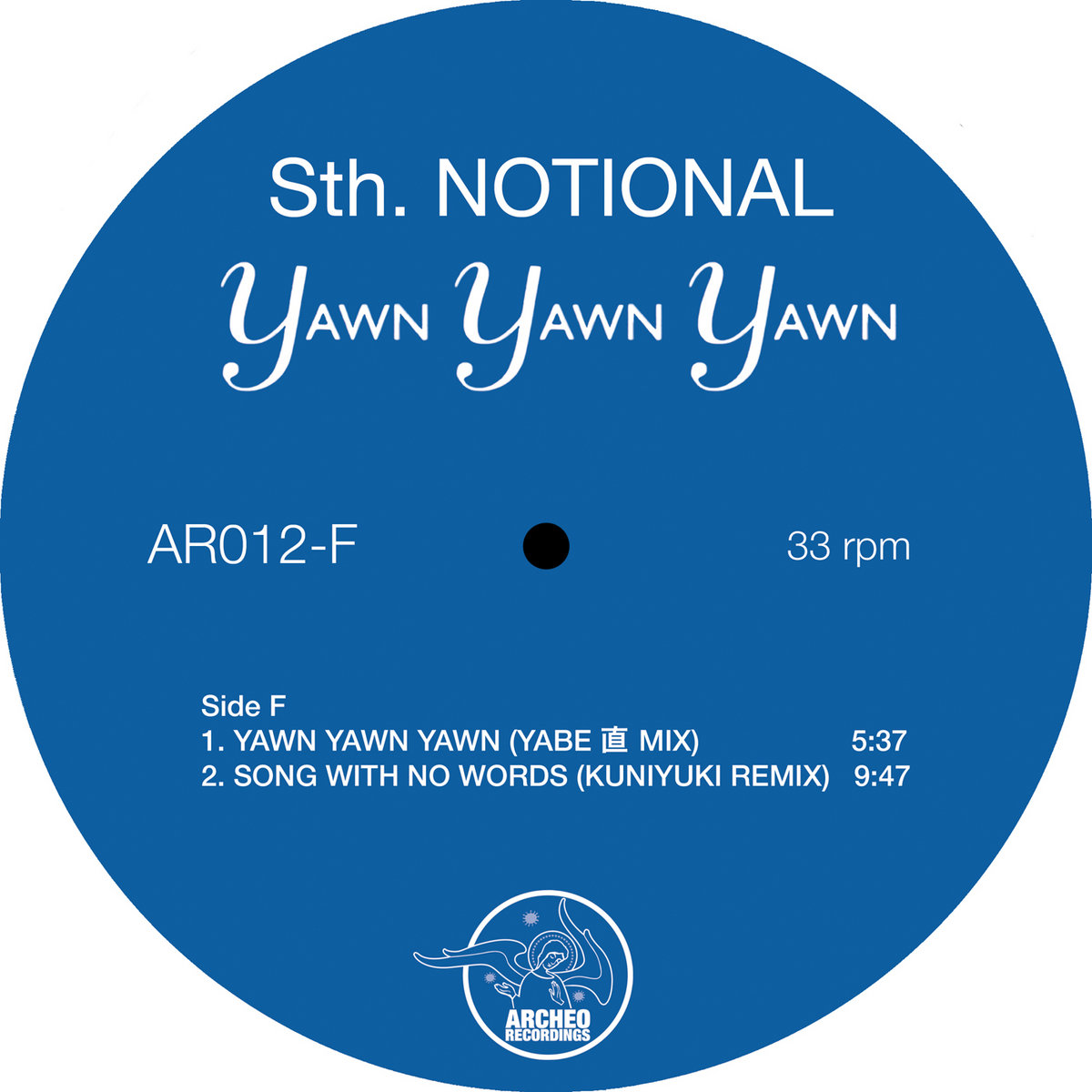 洋楽 Sth. Notional Yawn Yawn Yawn Archeo Sth. Notional - Yawn Yawn Yawn 3x12