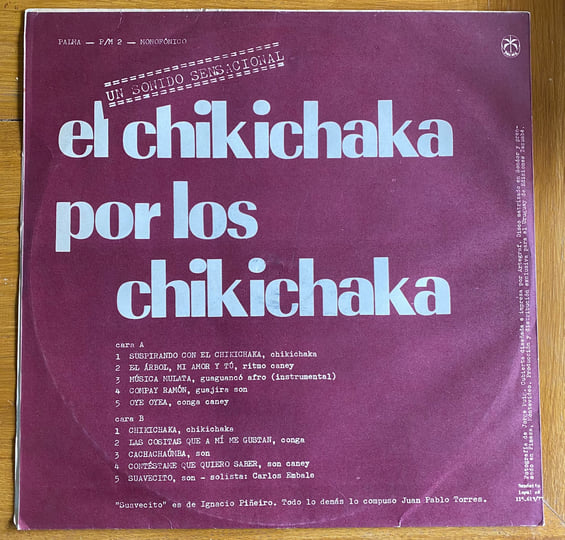 伊LP Los Caneyes El Chikichaka SLEEREC004 Sleeve Recordings 未開封 /00260 Los Chikichaka – El Chikichaka | Los Chikichaka aka los