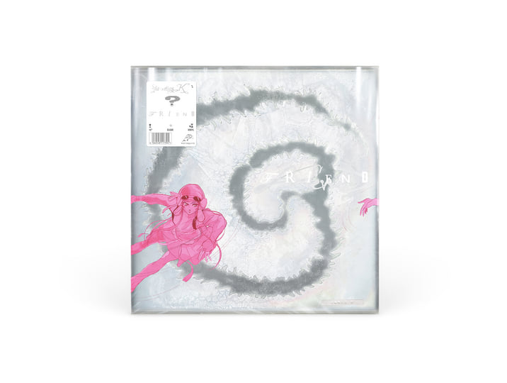 値下】james k / friend 500LTD ピンク/クリア レコード 【公式通販】