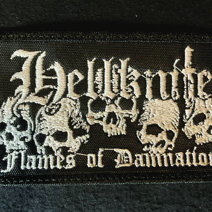 Patch "Flames of Damnation" 10 x 6 cm
