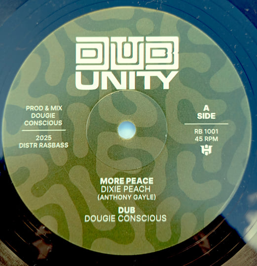 More Peace / Don't Fear | Dixie Peach / Tena Stelin | Ras Bass Records