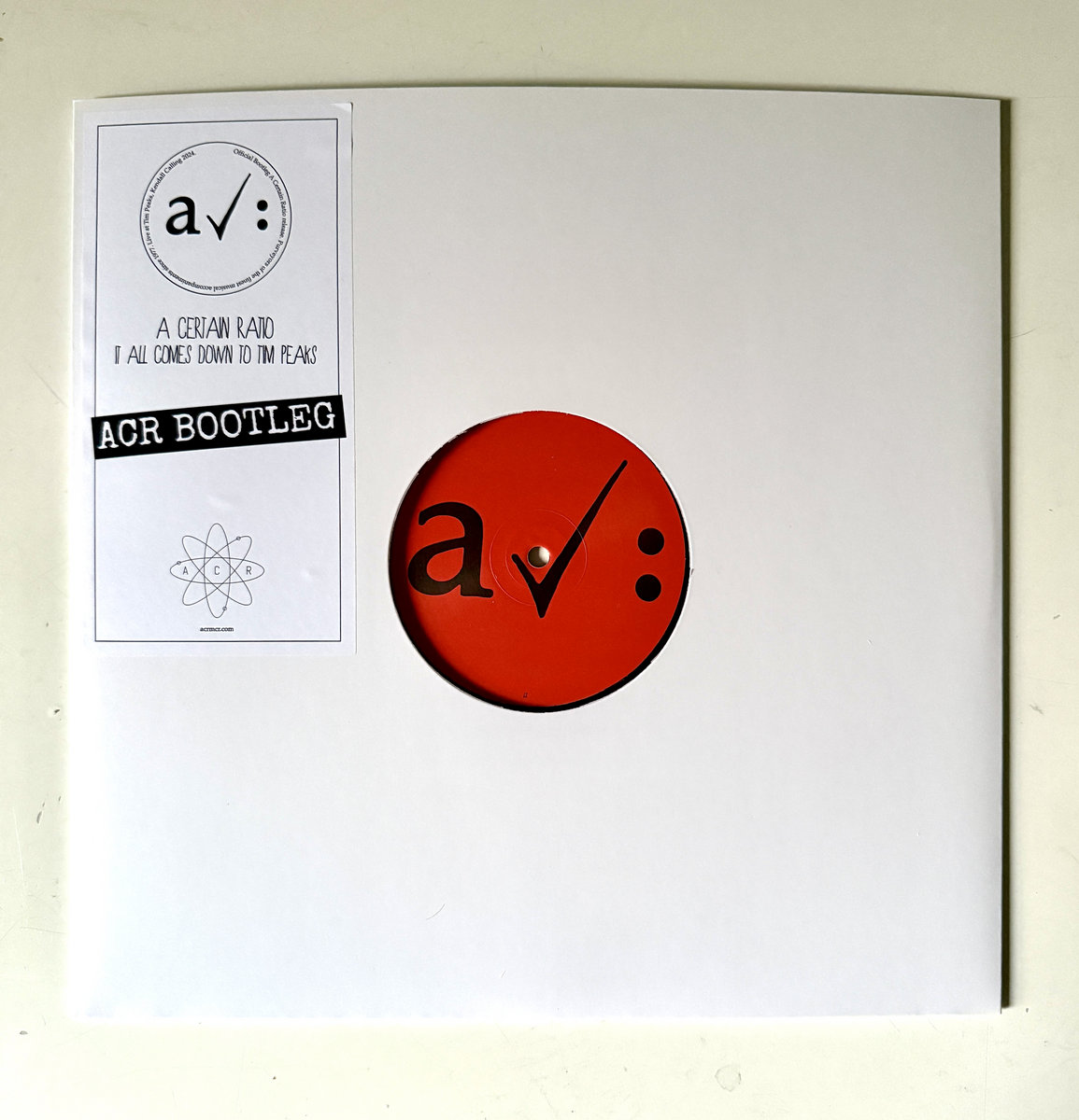 Live at Tim Peaks - ACR BOOTLEG | A Certain Ratio