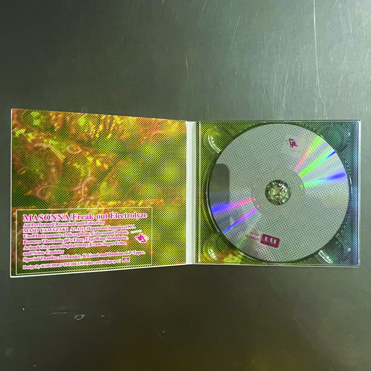 激レアプロモ盤 Masonna Freak-out Electrolyze