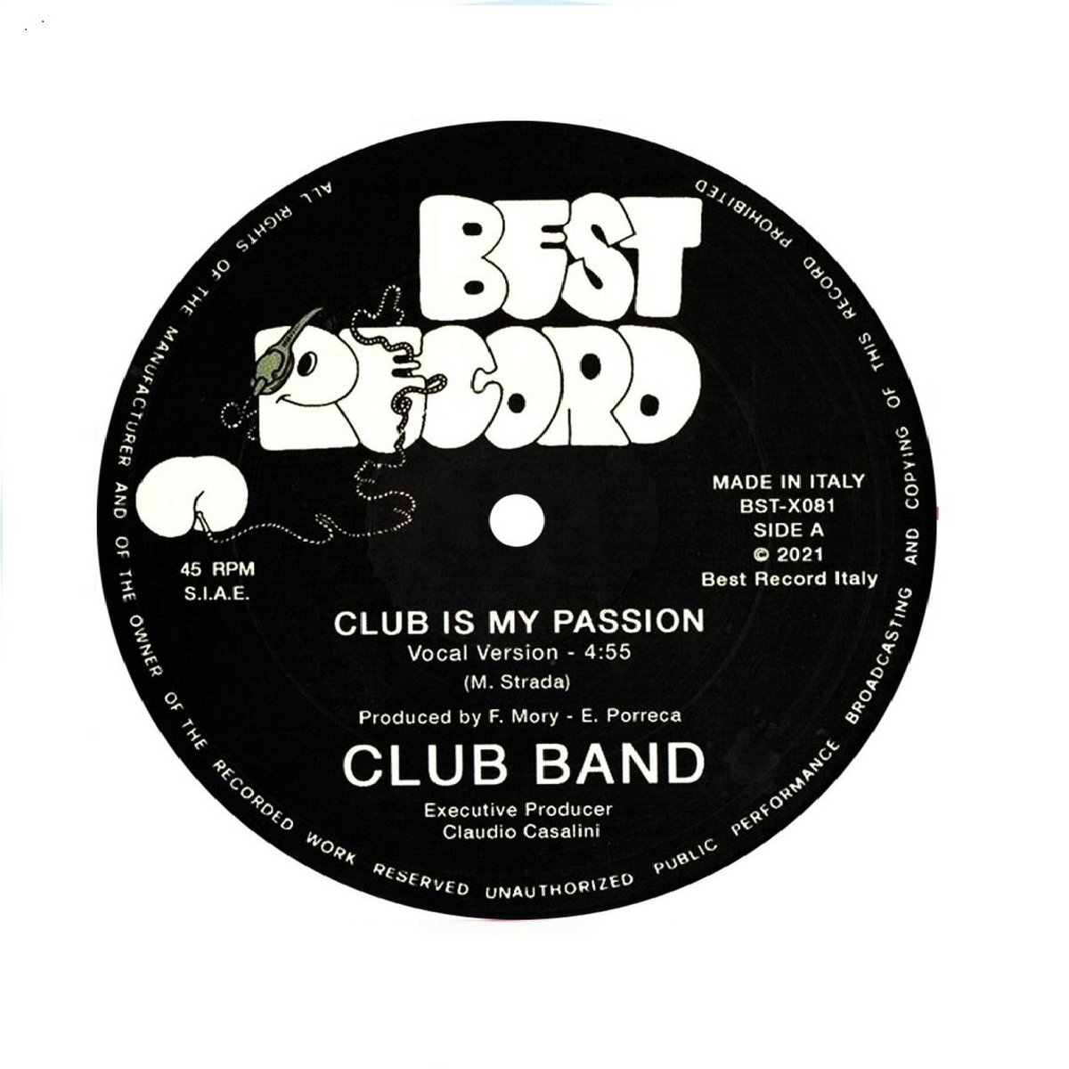 Club Is My Passion [BST-X081] | CLUB BAND | Best Record