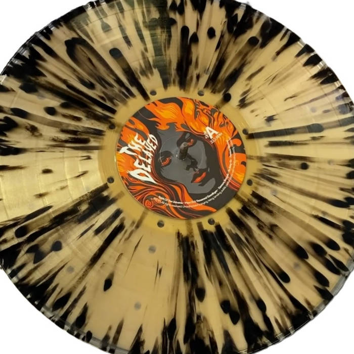 The Delayed – 12" Heavyweight Vinyl - 33 1/3 rpm - transparent (black splattered)