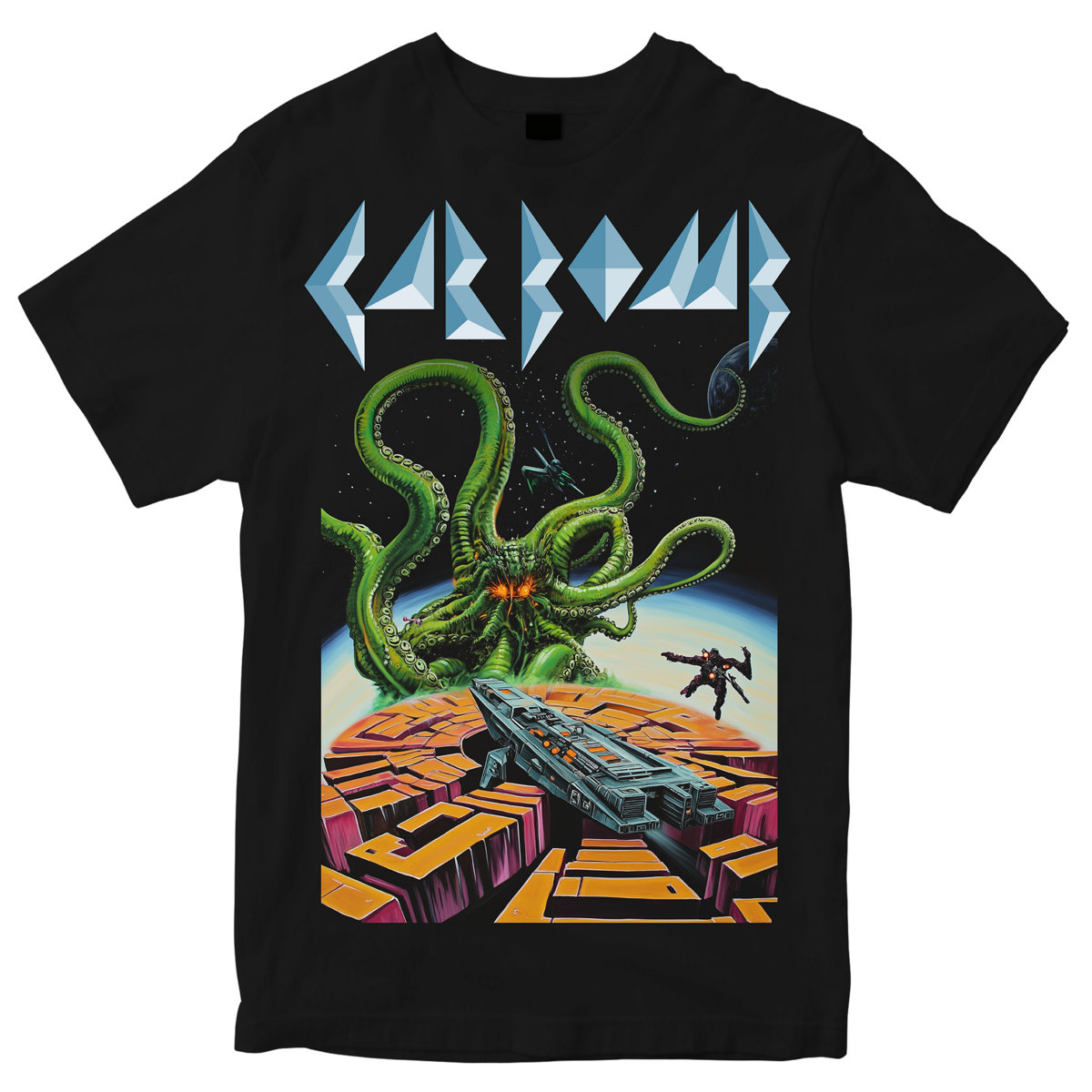 Space Monster T-Shirt | Car Bomb
